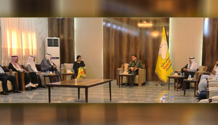 القيادة العامَّة “لقسد” تلتقي بممثلي شعوب إقليم شمال وشرق سوريا