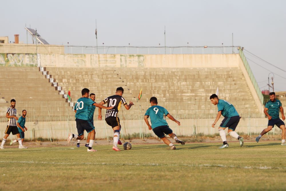 دوري الفرق الشعبية في قامشلو يصل للدور نصف النهائي