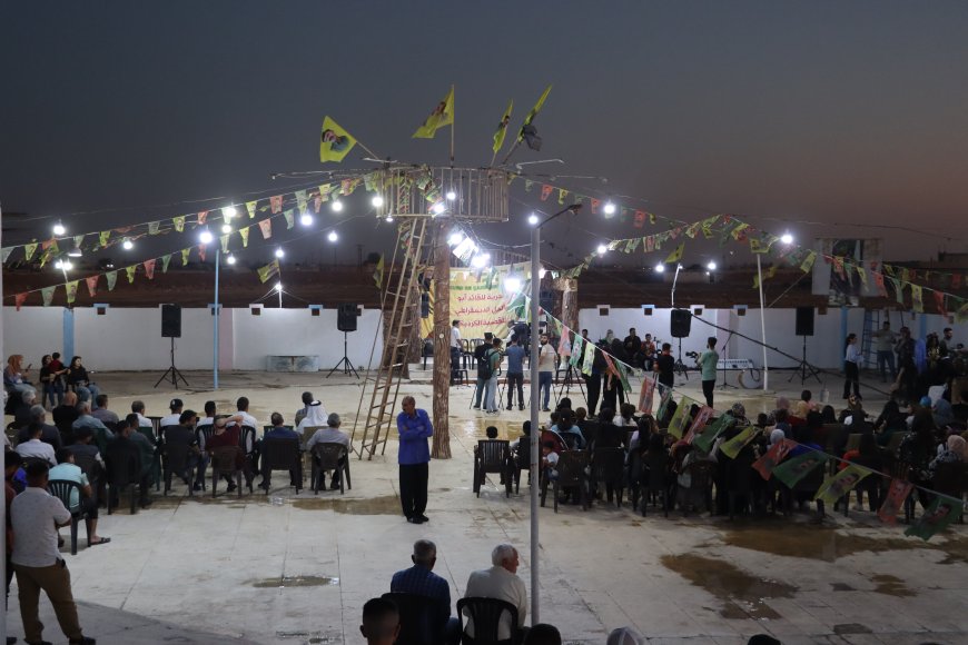 أهالي عامودا: سنسعى بكل الطرق لتحقيق الحرية الجسدية للقائد عبد الله أوجلان