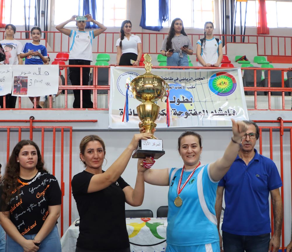 بجدارة سيدات الآساييش يتوّجنَ بلقب بطولة كرة السلة