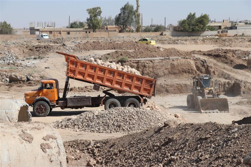 إعادة تأهيل جسر “دولاب العويص” ذو الأهمية الاستراتيجية في مدينة الحسكة