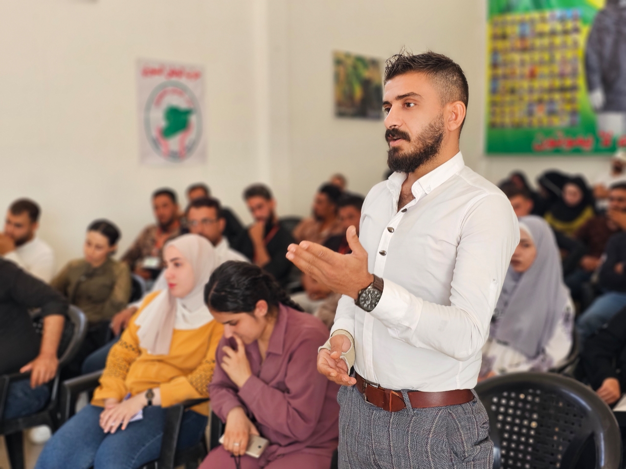 رودي حسن: الشباب لهم دور كبير في التغيير وبناء المستقبل