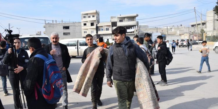 أبناء كوباني يستنفرون دعماً لمهجري مقاطعة عفرين والشهباء