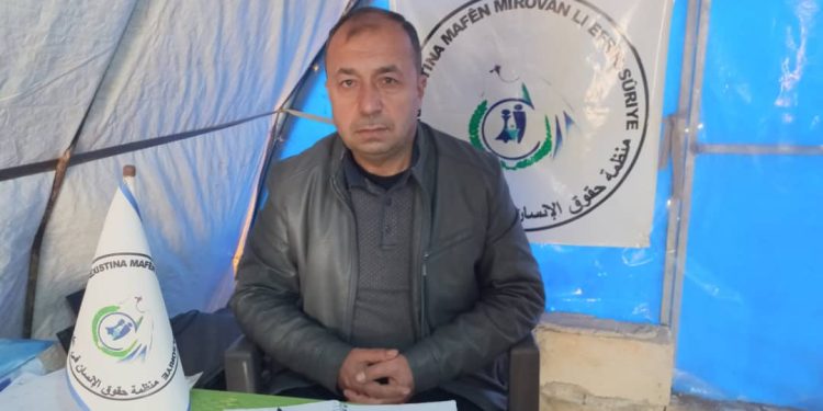 إبراهيم شيخو: أوضاع المهجرين قسرا من عفرين والشهباء تزداد سوءا