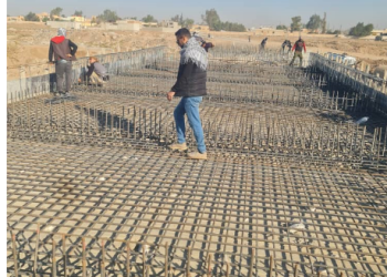 بنسبة 96% إنجاز مشروع جسر دولاب العويص بمدينة الحسكة