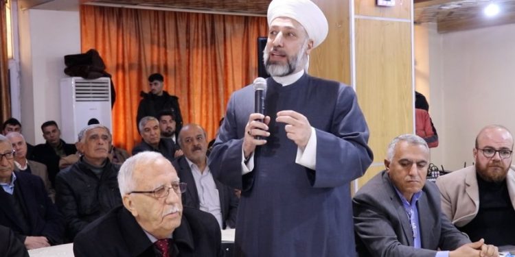 الشيخ مرشد الخزنوي يؤكد على ضرورة وحدة الصف الكردي