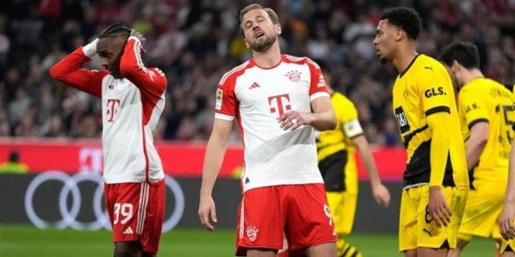 بايرن ميونخ يتعادل مع دورتموند