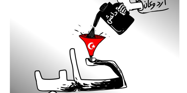 كاريكتير العدد 1977من صحيفة روناهي