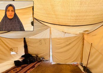 مخيمات النزوح في غزة… معاناة تحت وطأة البرد والجوع