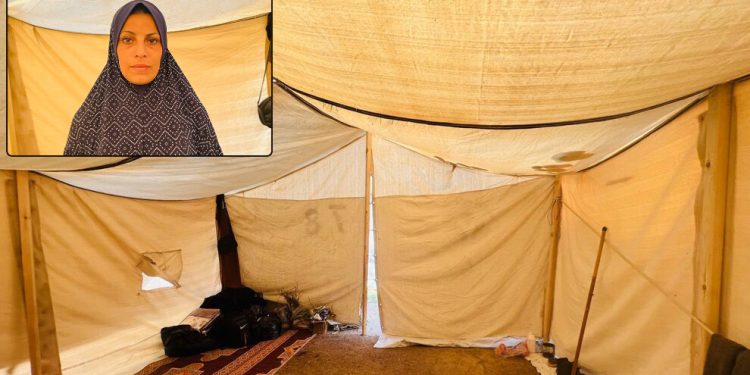 مخيمات النزوح في غزة… معاناة تحت وطأة البرد والجوع