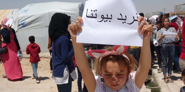 مهجرو كري سبي: نتطلع لتحرير ديارنا بضمانة المشروع الديمقراطي
