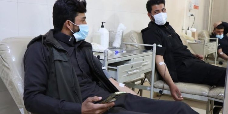 هيئة الصحة بمقاطعة الرقة تطلق حملة للتبرع بالدم