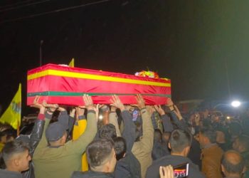 أيقونة الكوميديا الكردية الشهيد بافي طيار مدرسة فنية أُرِّخَتْ بشهادته