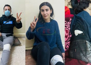 الصحفيون والصحفيات.. متناوبون على توثيق الحقيقة في سد تشرين