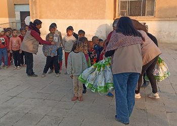 حملة إعانة لذوي الاحتياجات الخاصة وأطفال مُهجري مقاطعة عفرين والشهباء في الطبقة