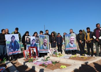 قامشلو تحيي أربعينية الشهيدين الصحفيين جيهان بلكين وناظم داشتان