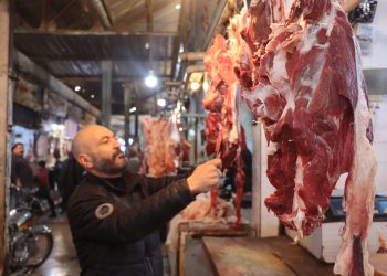 الجفاف يهبِط بأسعار اللحوم في قامشلو وسط قِلة الإقبال على الشراء