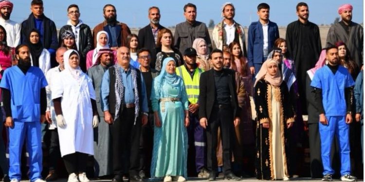 زيِّنوا سوريا.. الفن يوحد السوريين تحت راية السلام
