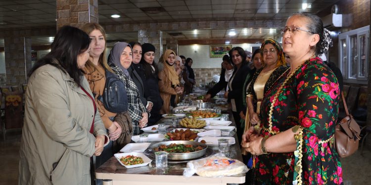 فعالية مأكولات شعبية في قامشلو.. تعدها عوائل الشهداء