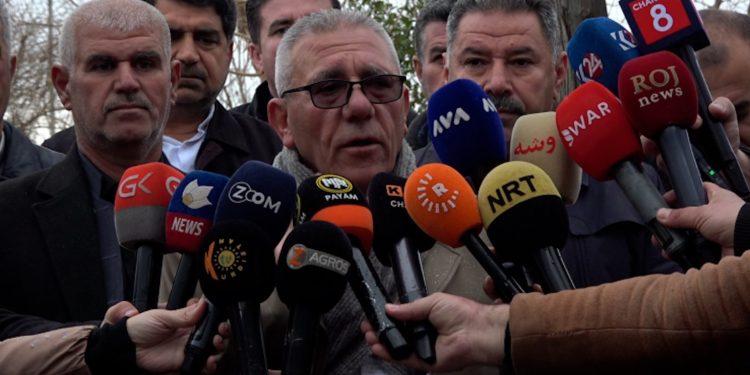 فلاحو باشور كردستان يتضامنون مع فلاحي كركوك