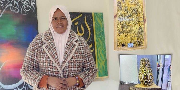فنانة ليبية تكسر قيود المجتمع وتدعم انطلاق مواهب الفتيات
