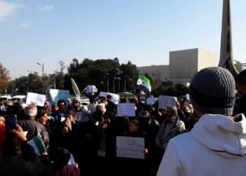 منظمات شبابية تُقيم اعتصامات في العديد من المناطق السوريّة