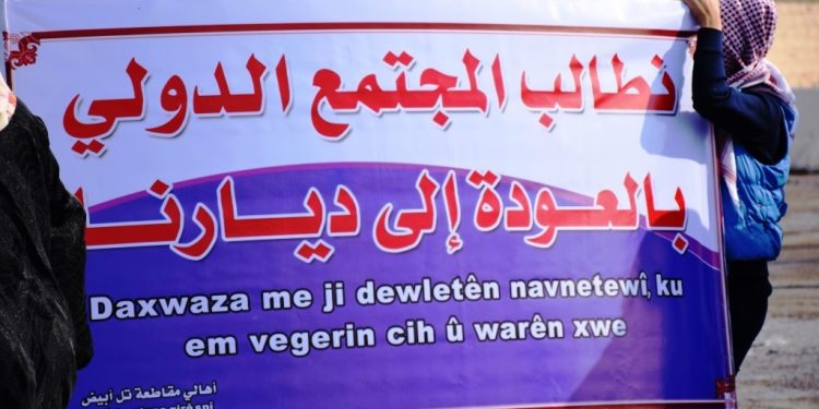 مهجرو كري سبي: لا عودة آمنة بوجود المحتل في أرضنا والمجتمع الدولي يتحمل مسؤولية صمته