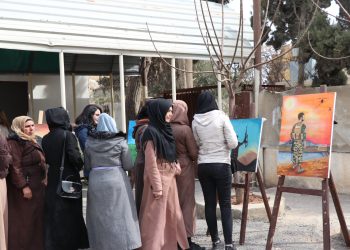 بمناسبة يوم المرأة العالمي معرض فني في الطبقة