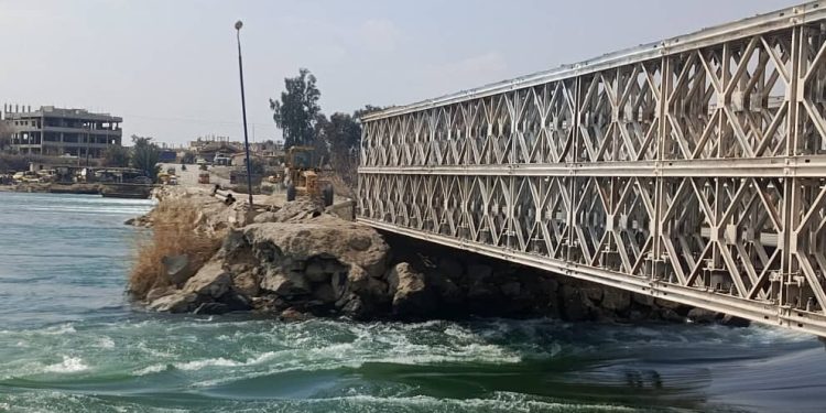 تأهيل جسر الحسينية – الحويقة يُخفف الأعباء المادية عن أهالي دير الزور