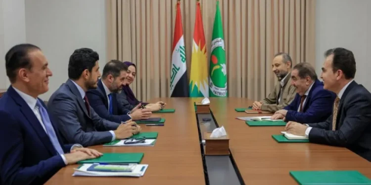 توافق بين الاتحاد الوطني والديمقراطي الكردستاني لتشكيل الحكومة الجديدة