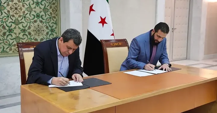 ثامر الشمري: الاتفاق أمل السوريين ببزوغ فجر سوري جديد
