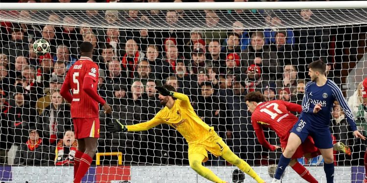 سان جيرمان يُطيح بليفربول خارج دوري الأبطال بركلات الترجيح
