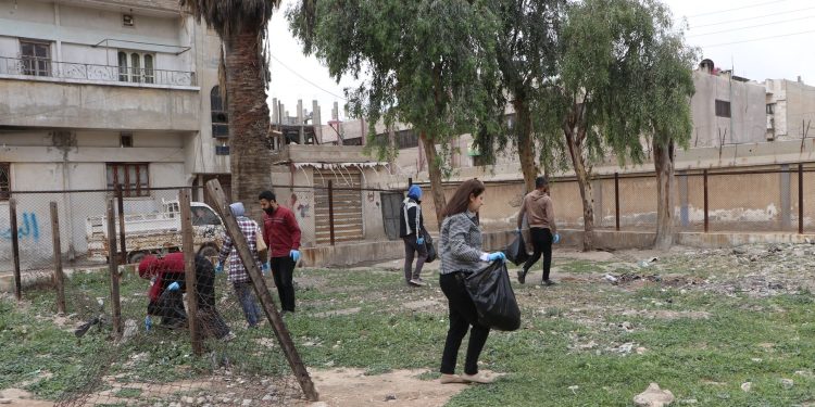 حملة النظافة في الحسكة.. مبادرة مجتمعية لتعزيز الوعي البيئي