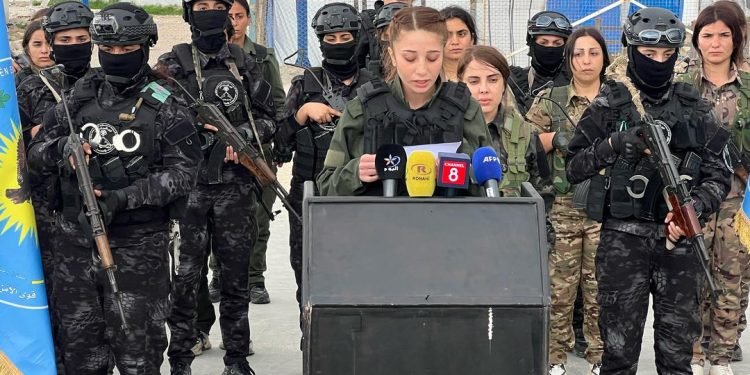 انطلاق حملة أمنية بمخيم روج ضد خلايا داعش