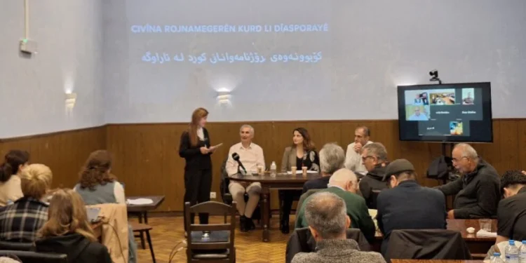 تأسيس جمعية “تجمّع صحفيي كردستان في أوروبا”