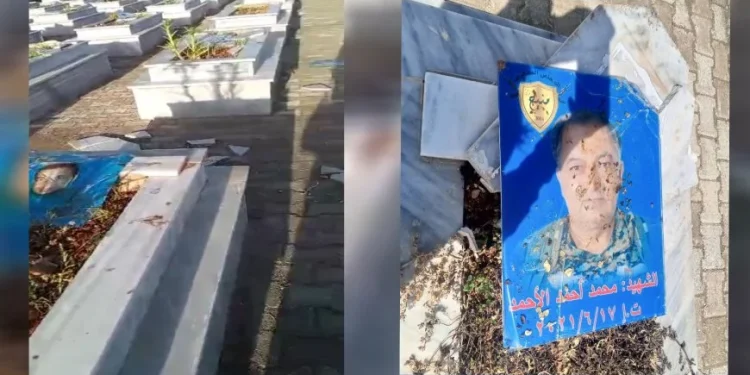تدنيس مزار الشهداء في منبج.. جريمة تُثير غضباً عارماً وتُجدّد العهد بالسير على دربهم
