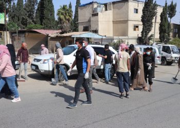 حملة شعبية شاملة نحو بيئة نظيفة شاملة في الطبقة