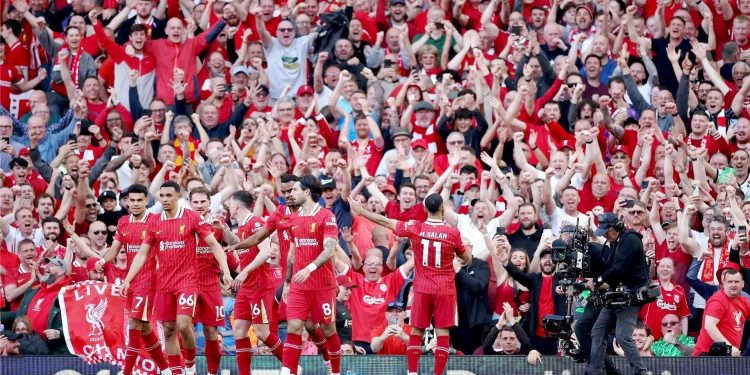 ليفربول بطلاً للبريميرليغ بعد فوز كبير على توتنهام