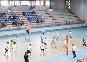 سردم يحسم قمة الدوري التصنيفي للكرة الطائرة للرجال بتجمع الجزيرة