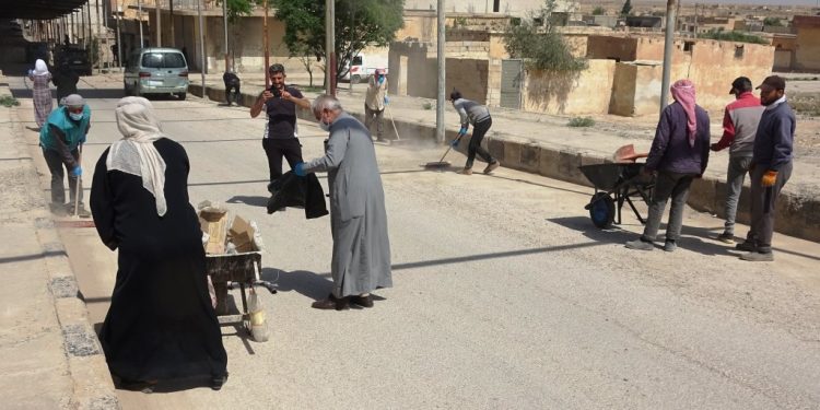 بلدية الشعب بعين عيسى: حملة نظافة وتوعية لثلاثة أيام في المدينة وأحيائها