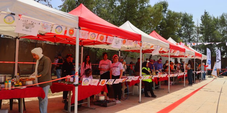 مهرجان الربيع الثالث في جامعة روج آفا.. منافسة الطهو خطفت الأضواء