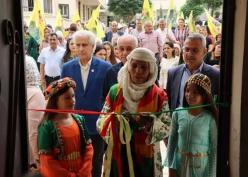 افتتاح مركز مبادرة حرية القائد عبد الله أوجلان في كوباني