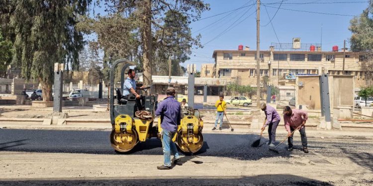 بلدية الشعب في الحسكة.. جهود شاملة لتطوير البنية التحتية وتعزيز النظافة العامة