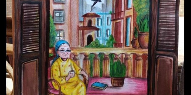 عندما يرسم الكاتب