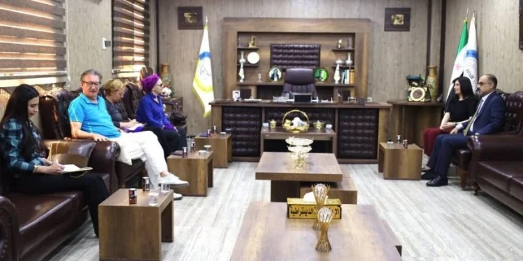 وفد فرنسي يزور إقليم شمال وشرق سوريا