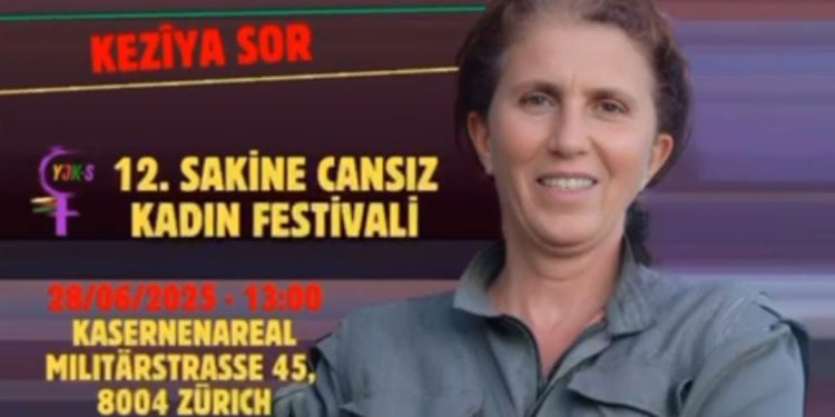 زيورخ تحتفي بريادة المرأة الكردية في ذكرى استشهاد المناضلة ساكينة جانسيز