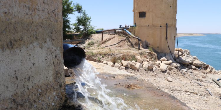 انحسار الفرات يُعطّش الجرنية.. 96 قرية على حافة العطش