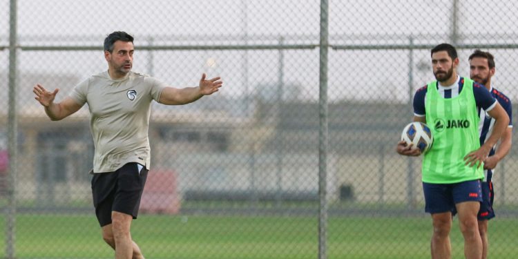 المنتخب السوري يواصل الاستعدادات لمقابلة المنتخب الأفغاني