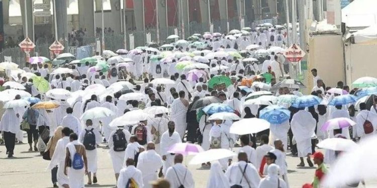 حولي مليون ونصف حاج يؤدون مناسك الحج
