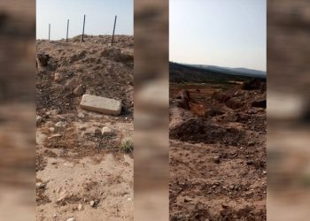 صور توثّق تعرّض موقع عيندارة الأثري في عفرين للتخريب
